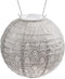 Lumiz Solar Tuinverlichting - Tuinverlichting op zonne energie - Tuinverlichting - Buitenlampjes - Tuinverlichting op zonneenergie - Buitenverlichting - Buitenlamp - Decoratie - Fan Rond - 20 cm - Licht Taupe