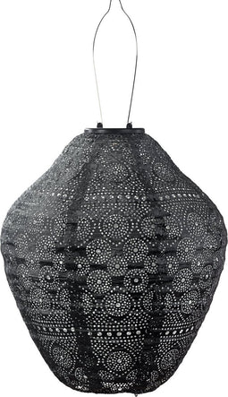 Lumiz Solar Tuinverlichting - Tuinverlichting op zonne energie - Tuinverlichting - Buitenlampjes - Tuinverlichting op zonneergie - Buitenverlichting - Decoratie - Spectare Jar - 30 cm - Donker Grijs