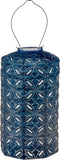 Lumiz Solar Tuinverlichting - Tuinverlichting op zonne energie - Tuinverlichting - Buitenlampjes - Tuinverlichting op zonneenergie - Buitenverlichting - Buitenlamp - Decoratie - Mandela Cylinder - 18 cm - Petrol