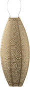 Lumiz Solar Tuinverlichting - Tuinverlichting op zonne energie - Tuinverlichting - Buitenlampjes - Tuinverlichting op zonneergie - Buitenverlichting - Decoratie - Paisley Long Oval - 20 cm - Goud