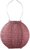 Lumiz Solar Tuinverlichting - Tuinverlichting op zonne energie - Tuinverlichting - Buitenlampjes - Tuinverlichting op zonneenergie - Buitenverlichting - Buitenlamp - Decoratie - Sashiko Rond - 20 cm - Koper