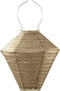 Lumiz Solar Tuinverlichting - Tuinverlichting op zonne energie - Tuinverlichting - Buitenlampjes - Tuinverlichting op zonneenergie - Buitenverlichting - Buitenlamp - Decoratie - Sashiko Diamond - 28 cm - Goud