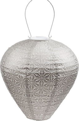 Lumiz Solar Tuinverlichting - Tuinverlichting op zonne energie - Tuinverlichting - Buitenlampjes - Tuinverlichting op zonneenergie - Buitenverlichting - Buitenlamp - Decoratie - Sashiko Balloon - 30 cm - Licht Taupe