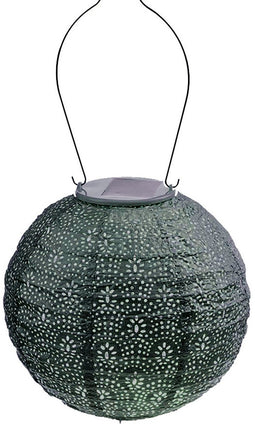 Lumiz Solar Tuinverlichting - Tuinverlichting op zonne energie - Tuinverlichting - Buitenlampjes - Tuinverlichting op zonneenergie - Buitenverlichting - Buitenlamp - Decoratie - Fan Rond - 20 cm - Groen