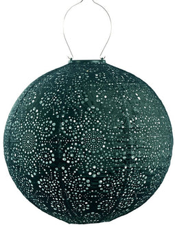 Lumiz Solar Tuinverlichting - Tuinverlichting op zonne energie - Tuinverlichting - Buitenlampjes - Tuinverlichting op zonneenergie - Buitenverlichting - Buitenlamp - Decoratie - Fiore Rond- 40 cm - Groen