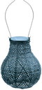 Lumiz Solar Tuinverlichting - Tuinverlichting op zonne energie - Tuinverlichting - Buitenlampjes - Tuinverlichting op zonneenergie - Buitenverlichting - Buitenlamp - Decoratie - Ikat Bulb - 16 cm - Petrol
