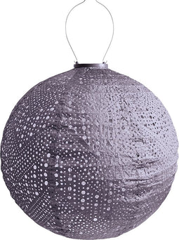 Lumiz Solar Tuinverlichting - Tuinverlichting op zonne energie - Tuinverlichting - Buitenlampjes - Tuinverlichting op zonneergie - Buitenverlichting - Decoratie - Verso Rond - 40 cm - Paars