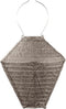 Lumiz Solar Tuinverlichting - Tuinverlichting op zonne energie - Tuinverlichting - Buitenlampjes - Tuinverlichting op zonneenergie - Buitenverlichting - Buitenlamp - Decoratie - Ikat Diamond - 28 cm - Taupe