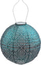 Lumiz Solar Tuinverlichting - Tuinverlichting op zonne energie - Tuinverlichting - Buitenlampjes - Tuinverlichting op zonneenergie - Buitenverlichting - Buitenlamp - Decoratie - Bazaar Rond - 30 cm - Zeeblauw