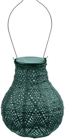 Lumiz Solar Tuinverlichting - Tuinverlichting op zonne energie - Tuinverlichting - Buitenlampjes - Tuinverlichting op zonneenergie - Buitenverlichting - Buitenlamp - Decoratie - Ikat Bulb - 16 cm - Groen
