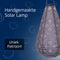 Lumiz Solar Tuinverlichting - Tuinverlichting op zonne energie - Tuinverlichting - Buitenlampjes - Tuinverlichting op zonneergie - Buitenverlichting - Decoratie - Topaze Drop - 28 cm - Lichtpaars