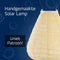 Lumiz Solar Tuinverlichting - Tuinverlichting op zonne energie - Tuinverlichting - Buitenlampjes - Tuinverlichting op zonneenergie - Buitenverlichting - Buitenlamp - Decoratie - Charme Tulip- 20 cm - Geel