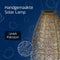 Lumiz Solar Tuinverlichting - Tuinverlichting op zonne energie - Tuinverlichting - Buitenlampjes - Tuinverlichting op zonneergie - Buitenverlichting - Decoratie - Paisley Long Oval - 20 cm - Goud