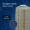 Lumiz Solar Tuinverlichting - Tuinverlichting op zonne energie - Tuinverlichting - Buitenlampjes - Tuinverlichting op zonneenergie - Buitenverlichting - Buitenlamp - Decoratie - Fan Cylinder - 18 cm - Licht Groen