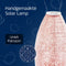 Lumiz Solar Tuinverlichting - Tuinverlichting op zonne energie - Tuinverlichting - Buitenlampjes - Tuinverlichting op zonneenergie - Buitenverlichting - Buitenlamp - Decoratie - Bazaar Long Oval - 20 cm - Roze