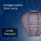 Lumiz Solar Tuinverlichting - Tuinverlichting op zonne energie - Tuinverlichting - Buitenlampjes - Tuinverlichting op zonneergie - Buitenverlichting - Decoratie - Folia Balloon - 20 cm - Lichtpaars
