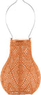 Lumiz Solar Tuinverlichting - Tuinverlichting op zonne energie - Tuinverlichting - Buitenlampjes - Tuinverlichting op zonneenergie - Buitenverlichting - Buitenlamp - Decoratie - Ikat Bulb - 16 cm - Oranje