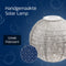 Lumiz Solar Tuinverlichting - Tuinverlichting op zonne energie - Tuinverlichting - Buitenlampjes - Tuinverlichting op zonneenergie - Buitenverlichting - Buitenlamp - Decoratie - Fan Rond - 20 cm - Licht Taupe