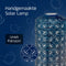 Lumiz Solar Tuinverlichting - Tuinverlichting op zonne energie - Tuinverlichting - Buitenlampjes - Tuinverlichting op zonneenergie - Buitenverlichting - Buitenlamp - Decoratie - Mandela Cylinder - 18 cm - Petrol
