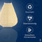 Lumiz Solar Tuinverlichting - Tuinverlichting op zonne energie - Tuinverlichting - Buitenlampjes - Tuinverlichting op zonneenergie - Buitenverlichting - Buitenlamp - Decoratie - Charme Tulip- 20 cm - Geel