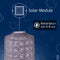 Lumiz Solar Tuinverlichting - Tuinverlichting op zonne energie - Tuinverlichting - Buitenlampjes - Tuinverlichting op zonneergie - Buitenverlichting - Decoratie - Mandela Cylinder - 18 cm - Lichtpaars