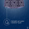 Lumiz Solar Tuinverlichting - Tuinverlichting op zonne energie - Tuinverlichting - Buitenlampjes - Tuinverlichting op zonneergie - Buitenverlichting - Decoratie - Mosaic Lamp - 20 cm - Future Dusk