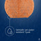 Lumiz Solar Tuinverlichting - Tuinverlichting op zonne energie - Tuinverlichting - Buitenlampjes - Tuinverlichting op zonneenergie - Buitenverlichting - Buitenlamp - Decoratie - Ikat Bulb - 16 cm - Oranje