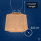 Lumiz Solar Tuinverlichting - Tuinverlichting op zonne energie - Tuinverlichting - Buitenlampjes - Tuinverlichting op zonneergie - Buitenverlichting - Decoratie - Paisley Lamp - 20 cm - Abrikoos