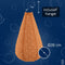 Lumiz Solar Tuinverlichting - Tuinverlichting op zonne energie - Tuinverlichting - Buitenlampjes - Tuinverlichting op zonneenergie - Buitenverlichting - Buitenlamp - Decoratie - Fan Drop - 28 cm - Oranje