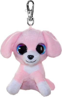 Lumo Dog Pinky met clip - Mini - 8,5cm