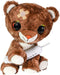 Lumo Get Well Brown Bear with syringe - Classic - 15cm