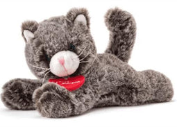 Lumpin Lumpin kat Chicky donkergrijs 20 cm 94174