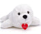 Lumpin Lumpin Zeehond Shila wit 35 cm.94185.