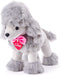 Lumpin Poedel grijs Lily 25 cm 94180.