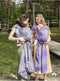 Luna Dream Draagdoek Sling Herringbone Purple Katoen Paars Maat 5