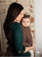 Luna Dream Draagdoek Sling Little Hearts Coffee Katoen Bruin Maat 4