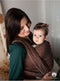 Luna Dream Draagdoek Sling Little Hearts Coffee Katoen Bruin Maat 5