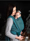 Luna Dream Draagdoek Sling Little Hearts Katoen Turquoise Maat 4