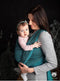 Luna Dream Draagdoek Sling Little Hearts Katoen Turquoise Maat 4