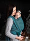 Luna Dream Draagdoek Sling Little Hearts Katoen Turquoise Maat 6