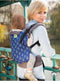 Luna Dream Draagzak Standard Marine Katoen Blauw/wit