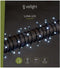 Luna LED, lichtslinger, 12 m, 160 leds, koudwit, groene kabel, voor binnen en buiten, modulator, 24 V