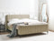 LUNAN - Tweepersoonsbed - Beige - 160 x 200 cm - Bouclé