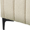 LUNAN - Tweepersoonsbed - Beige - 160 x 200 cm - Bouclé