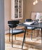 Lunar Dining Chair - Dark Grey Velvet