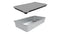 Lunch container STEAMBOX for the self-heating lunchbox Grey, Silver