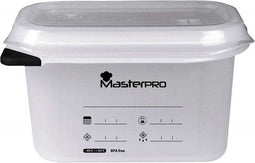 Lunchbox Masterpro Transparant Plastic Polypropyleen