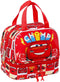 Lunchtrommel Cars Let's race Rood Wit 20 x 20 x 15 cm
