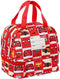 Lunchtrommel Cars Let's race Rood Wit 20 x 20 x 15 cm