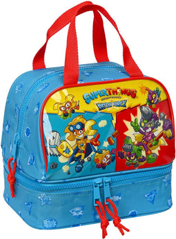 Lunchtrommel SuperThings Rescue force Blauw 20 x 20 x 15 cm